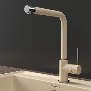 Смеситель для кухни GranFest 3651 кашемир